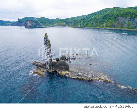 Candle rock aerial photograph (Yokoichi Hokkaido) 41539463