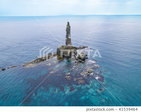 Candle rock aerial photograph (Yokoichi Hokkaido) 41539464