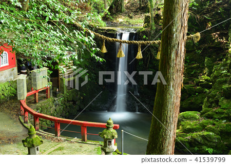 Sasayama City immovable waterfall landscape Sasayama City immovable waterfall landscape 41539799