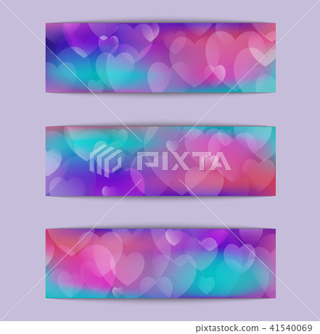 blurry hearts background blurry hearts background 41540069