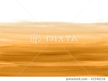 Watercolor painting from under line Orange 41540238