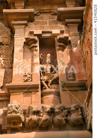Kalantaka, a form of Shiva, southern niche, Brihadisvara Temple, Tanjore, Tamil Nadu 41540828