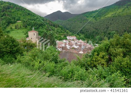 Isaba village in Navarre 41541161