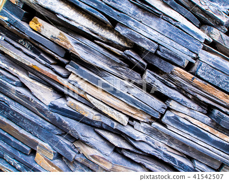 Walls made from overlapping of sedimentary stone Walls made from overlapping of sedimentary stone 41542507