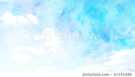 背景材料空降水彩 背景材料空降水彩 41542886