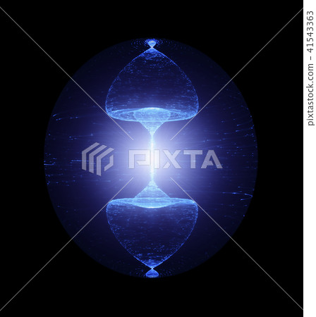 Plasma Globe With Coil Producing High Particle Plasma Globe With Coil Producing High Particle 41543363