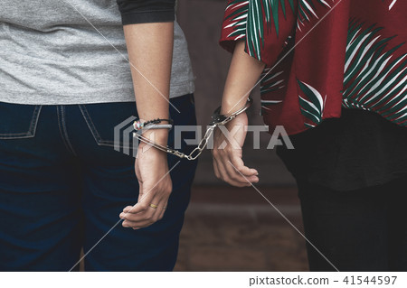 Couple Friend of Women under Arrest. Couple Friend of Women under Arrest. 41544597
