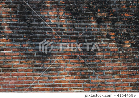 Antique Ancient Old Dirty Red Brick Wall. Antique Ancient Old Dirty Red Brick Wall. 41544599