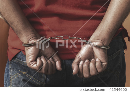 Man under Arrest, Criminal Scence of Man. Man under Arrest, Criminal Scence of Man. 41544600
