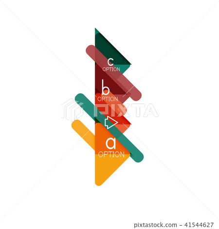 Triangle data visualization design, option infographic layout Triangle data visualization design, option infographic layout 41544627