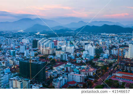 Nha Trang skyline aerial view Nha Trang skyline aerial view 41546657