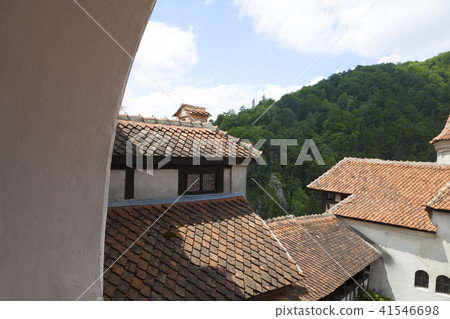 Courtyard of "Dracula" castle 41546698