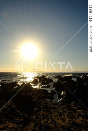 Coastal sunset · Arasaki Coastal sunset · Arasaki 41546812