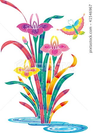 琉球紅色圖案Iya&Chou 02 琉球紅色圖案Iya&Chou 02 41546967