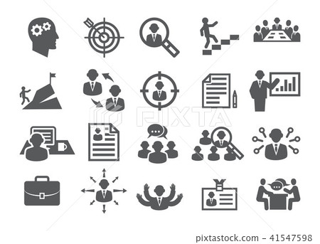 Job icons set 41547598
