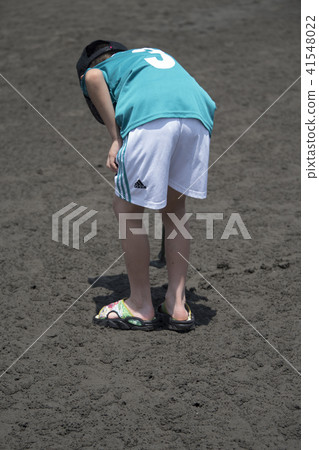 嘉義外傘頂洲蚵架遊客挖文蛤 41548022