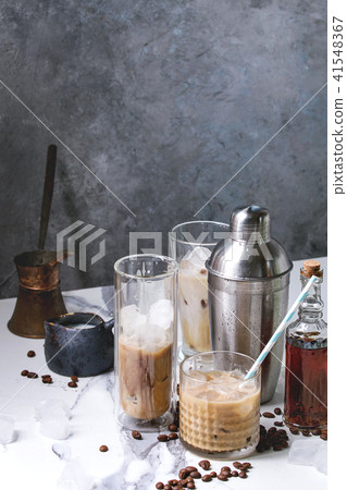 Iced coffee cocktail Iced coffee cocktail 41548367