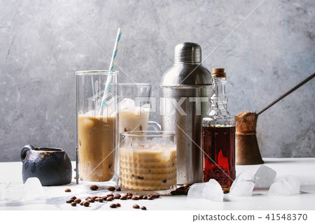 Iced coffee cocktail Iced coffee cocktail 41548370