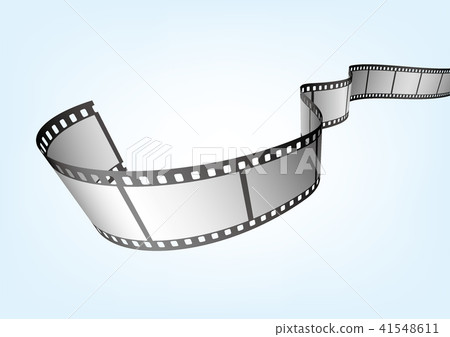 35mm film negative frame template, 3D vector element material 41548611