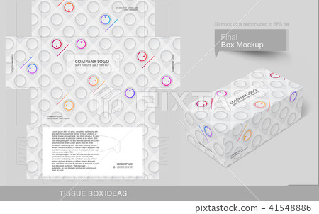 Tissue box template concept series  41548886