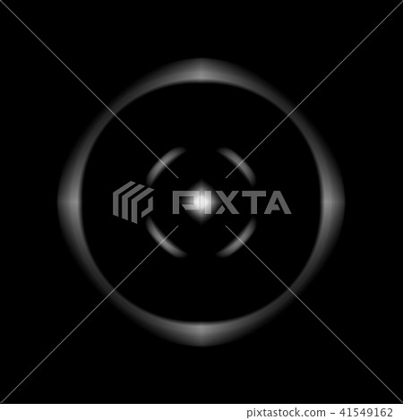Abstract white lens reflections on black 41549162