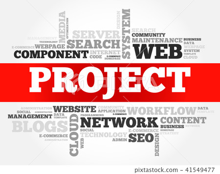 PROJECT word cloud collage PROJECT word cloud collage 41549477