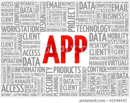 APP word cloud collage 41549547