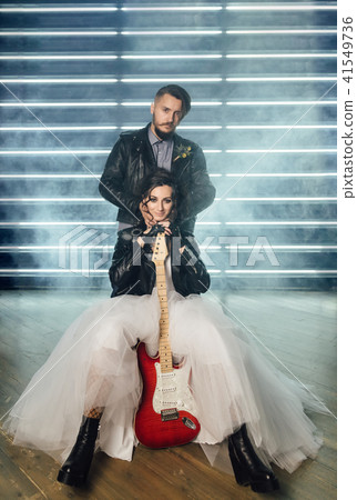Wedding in the style of rock. Rocker or Biker wedding. Wedding in the style of rock. Rocker or Biker wedding. 41549736