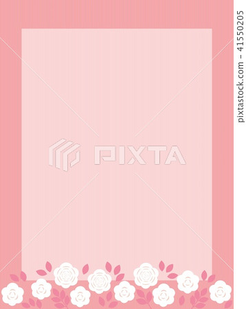 Rose frame stripe Rose frame stripe 41550205