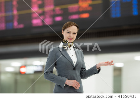 機場客艙服務員外國人攝影合作:成田機場 機場客艙服務員外國人攝影合作:成田機場 41550433