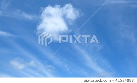 天藍色的天空雲16:9 天藍色的天空雲16:9 41554898