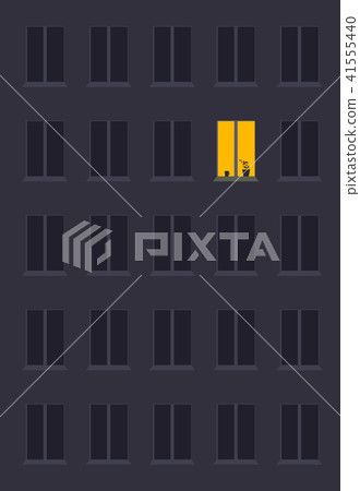 Symbol of expectation loneliness 41555440