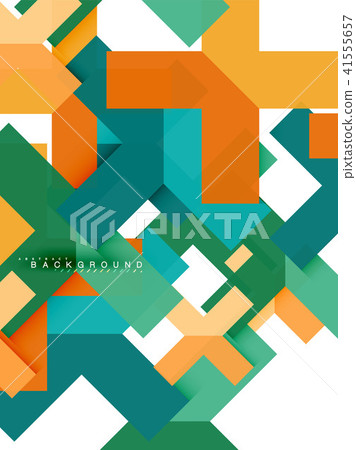 Multicolored abstract geometric shapes, geometry background for web banner Multicolored abstract geometric shapes, geometry background for web banner 41555657