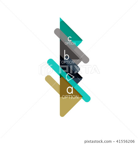 Triangle data visualization design, option infographic layout Triangle data visualization design, option infographic layout 41556206