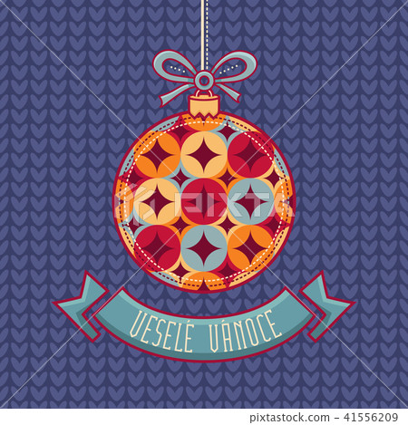 Czech language. Vesele Vanoce. Christmas message. Czech language. Vesele Vanoce. Christmas message. 41556209