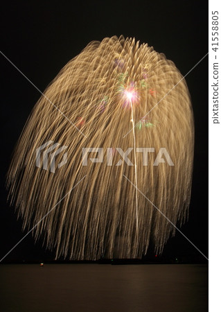 Satsuma Kuroshio Ibarakankai Makurazaki Port Festival fireworks display Satsuma Kuroshio Ibarakankai Makurazaki Port Festival fireworks display 41558805