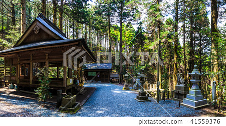 Kamiroza Kumanoza Shrine Panorama [Takamori Town, Aso County, Kumamoto Prefecture] 41559376