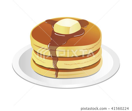 Pancake (syrup) dish 2 41560224