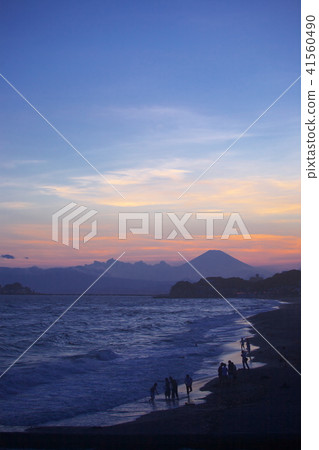 Shichigahama海灘的黃昏 Shichigahama海灘的黃昏 41560490