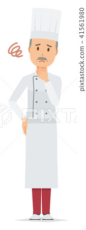 穿著廚師衣服的老廚師遇到了麻煩 穿著廚師衣服的老廚師遇到了麻煩 41561980