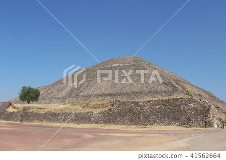 特奧蒂瓦坎的太陽金字塔世界遺產墨西哥 41562664