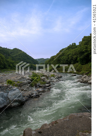 長岡谷荒川石路面 長岡谷荒川石路面 41565021