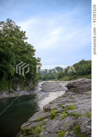 長岡谷荒川石路面 長岡谷荒川石路面 41565026
