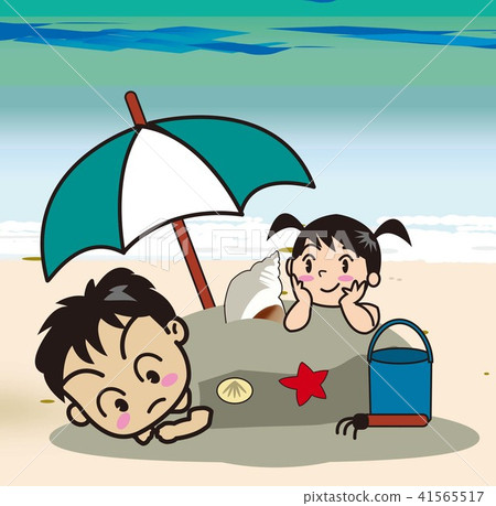 打沙子 打沙子 41565517