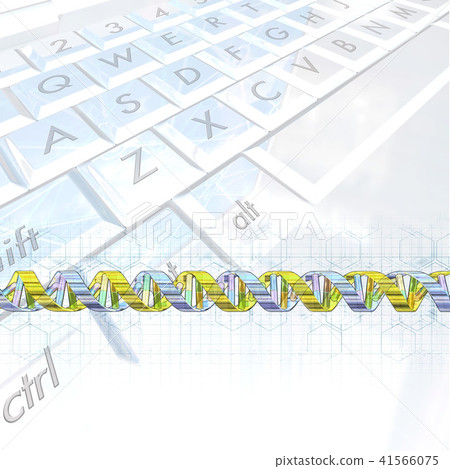 DNA基因序列的圖像 DNA基因序列的圖像 41566075