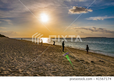 沖繩縣Sesokushima Soseko海灘 沖繩縣Sesokushima Soseko海灘 41567174