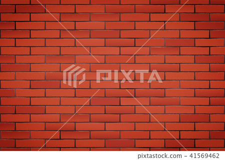 Red brick wall texture closeup 41569462