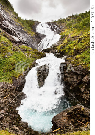 Waterfall in Norway 41571193