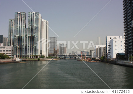 Keihin運河邊風景在東京附近 Keihin運河邊風景在東京附近 41572435