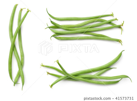Green Beans Isolated on White Background Green Beans Isolated on White Background 41573731